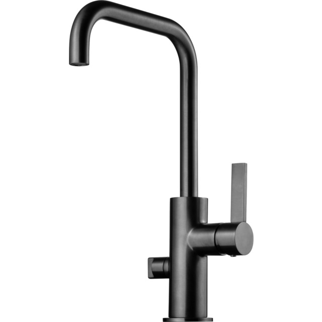 Produktbild föreställande artikeln KÖKSBLANDARE LÖPMUTTER 3/8T ARM984 BRUSHED BLACK CHROME från kategorin Köksblandare
